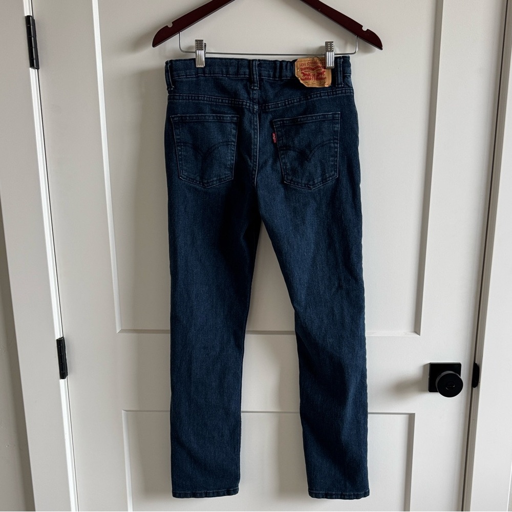 Levi's Dark Blue Straight Jeans